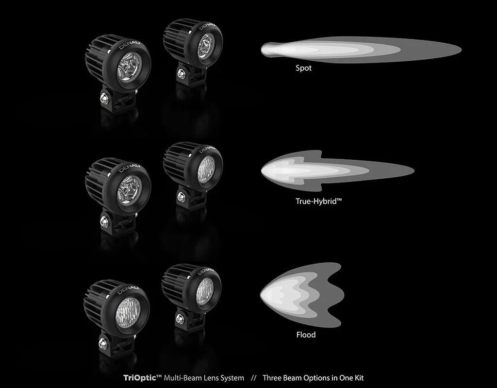 Denali Auxiliary/Driving Lights D2 LED Light Pods (Pair) with DataDim™ Technology