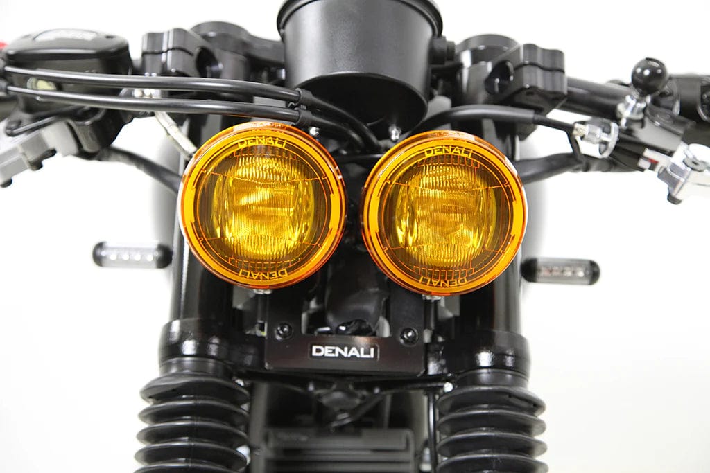 Denali Auxiliary/Driving Lights DR1 Headlight Kit - Triumph Bonneville, Thruxton & Scrambler '04-'18