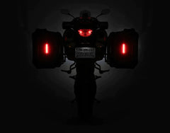 Denali Brake & Tail Lights Dual B6 LED Brake Light Visibility Pods - Red