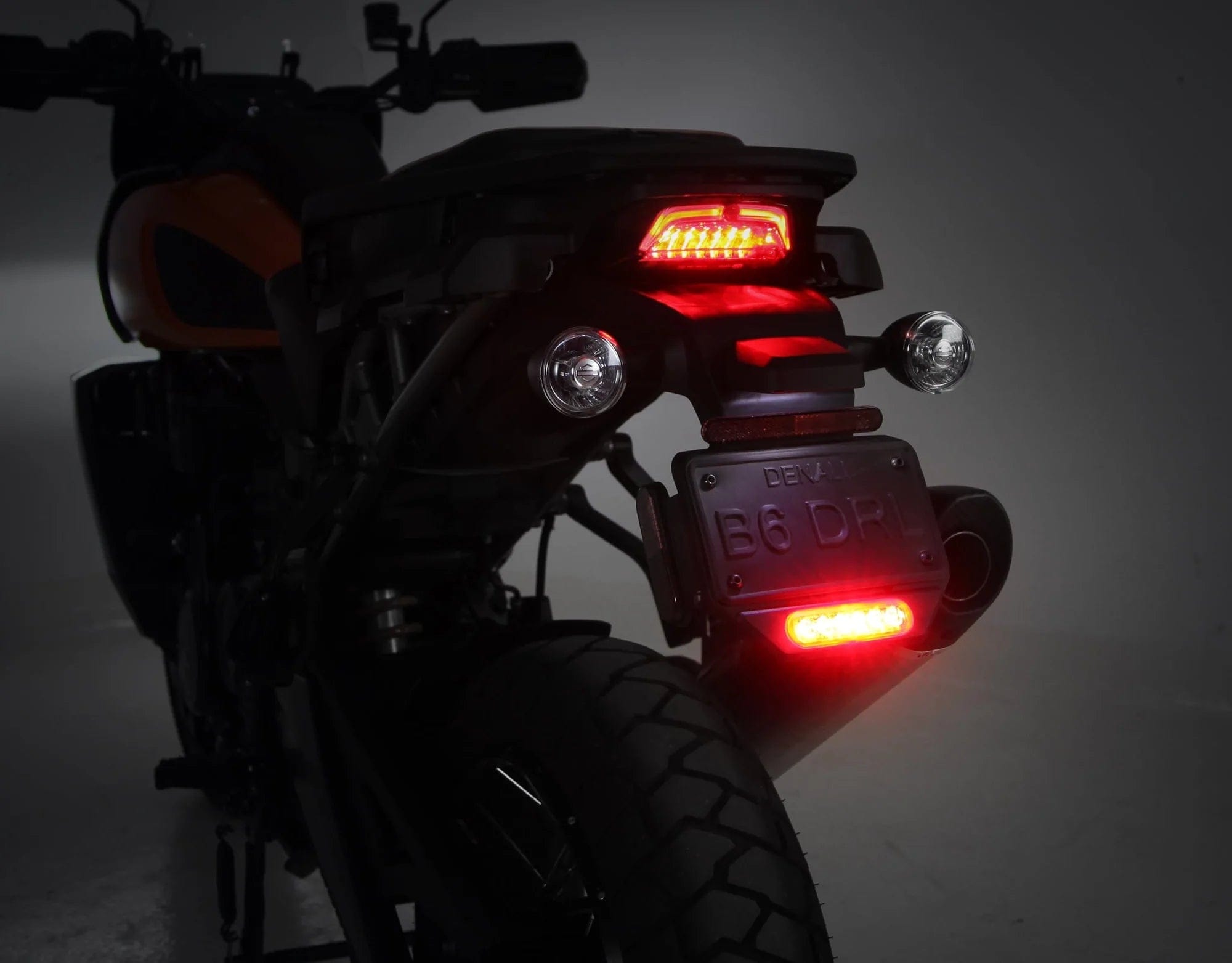B6 LED Brake Light Kit with License Plate Mount | Denali