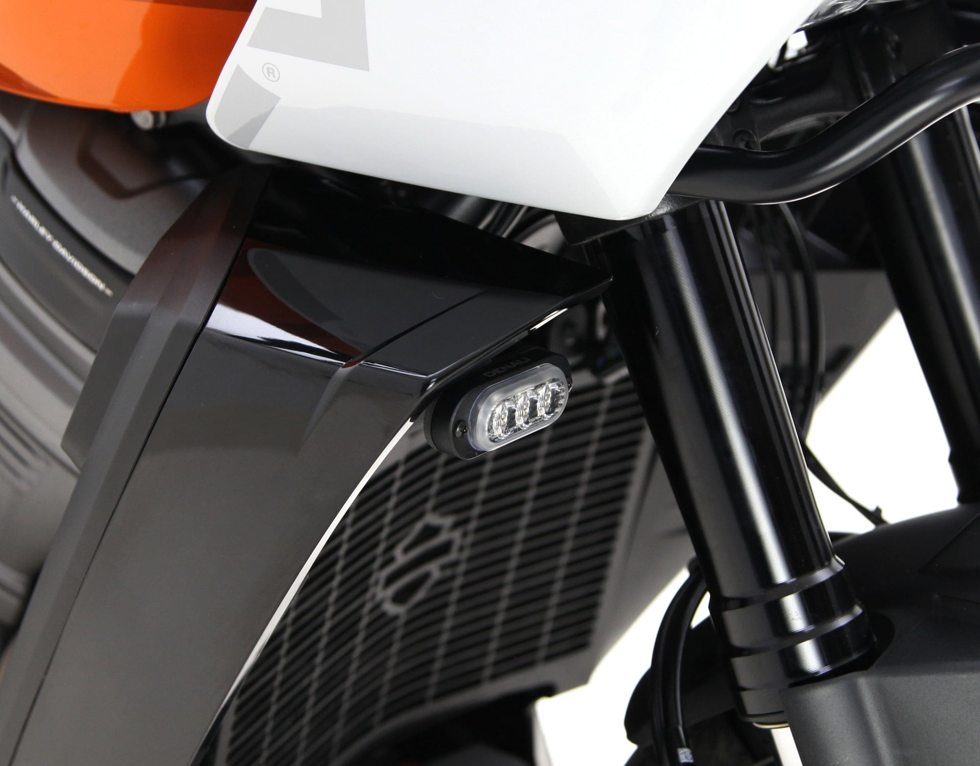 Denali Brake & Tail Lights Plug-&-Play Front T3 Turn Signal Upgrade Kit for Harley-Davidson Pan America 1250