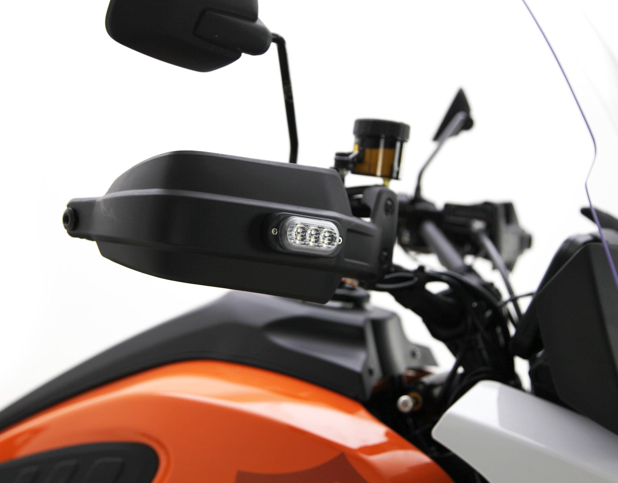 Denali Brake & Tail Lights Plug-&-Play T3 Turn Signal Hand-guard Kit for Harley-Davidson Pan America 1250
