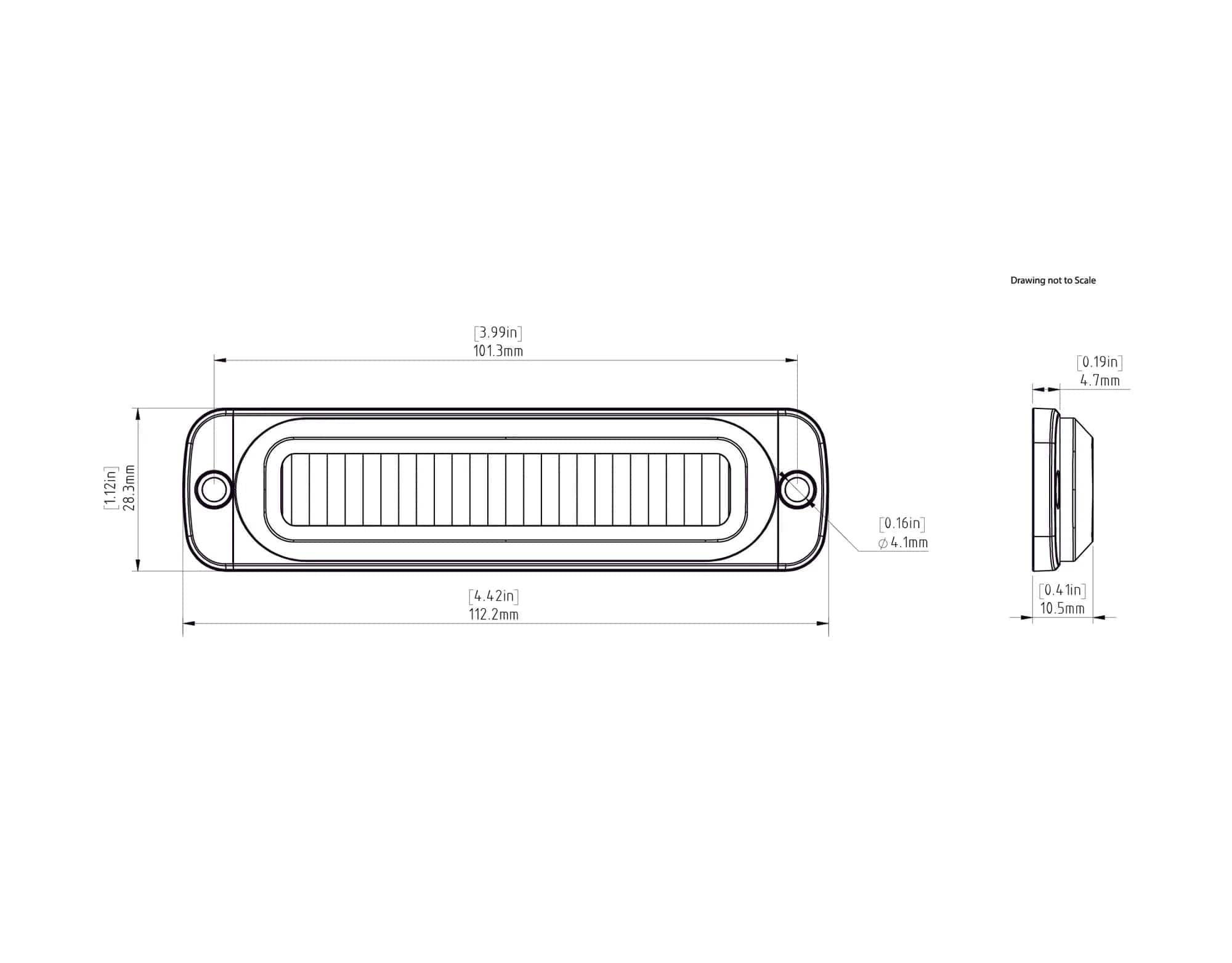 Denali Indicators - Daylight Running Light Denali LED DRL Module - White or Amber