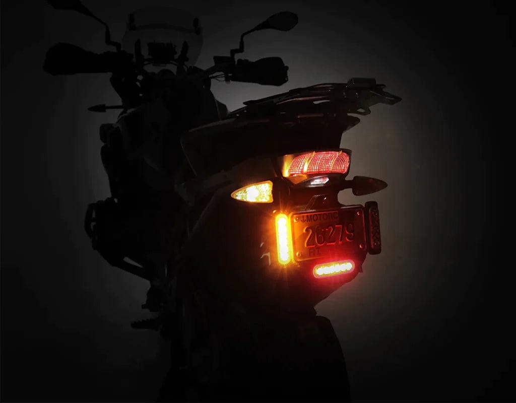 Splledlight 2-Pack 4" Dual-Color Ditch Light Pods – White/Amber Strobe + Red DRL, 105W Spot Beam