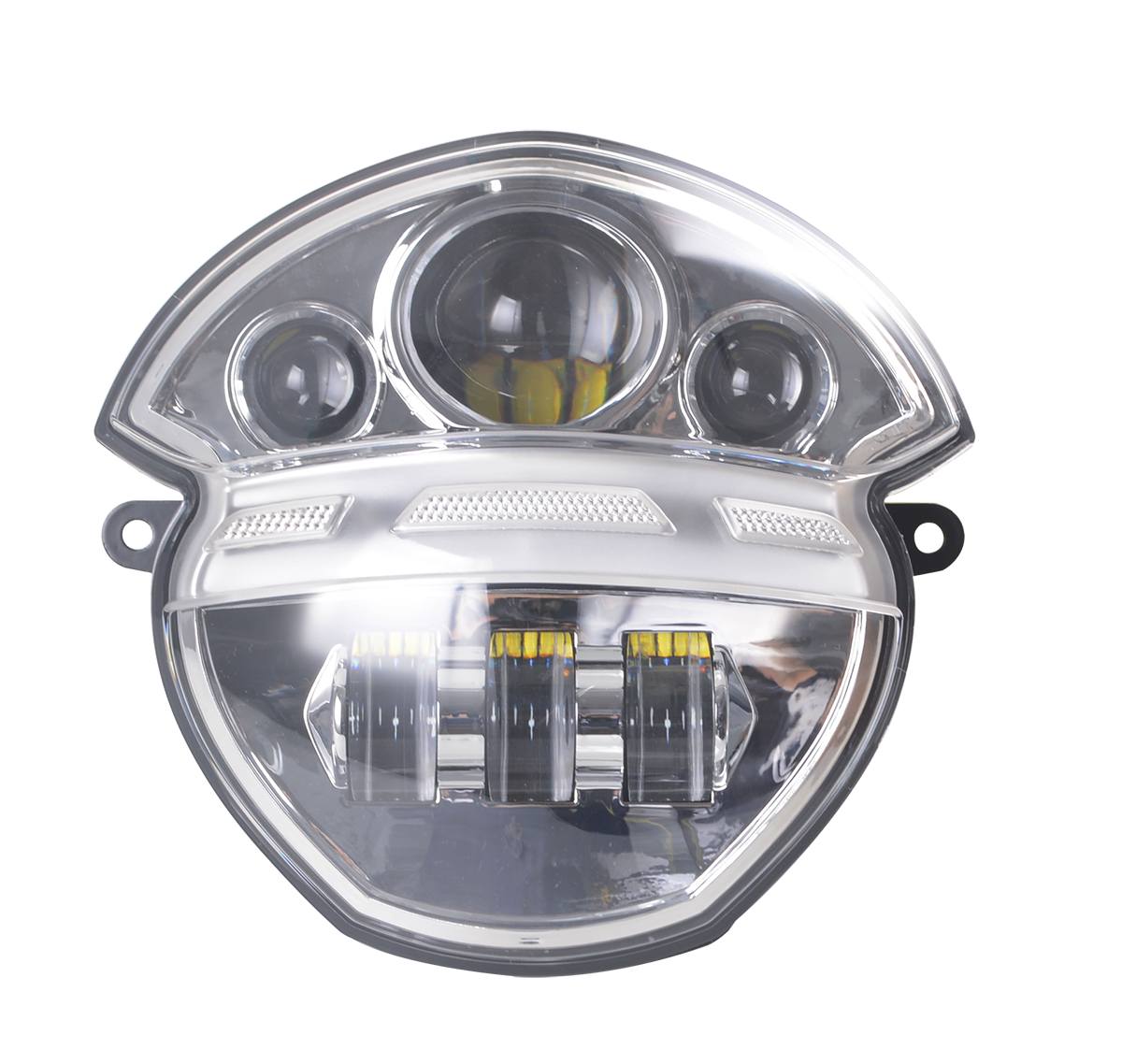 HogLights Australia Headlights Chrome Ducati Monster 659/696/795/1100