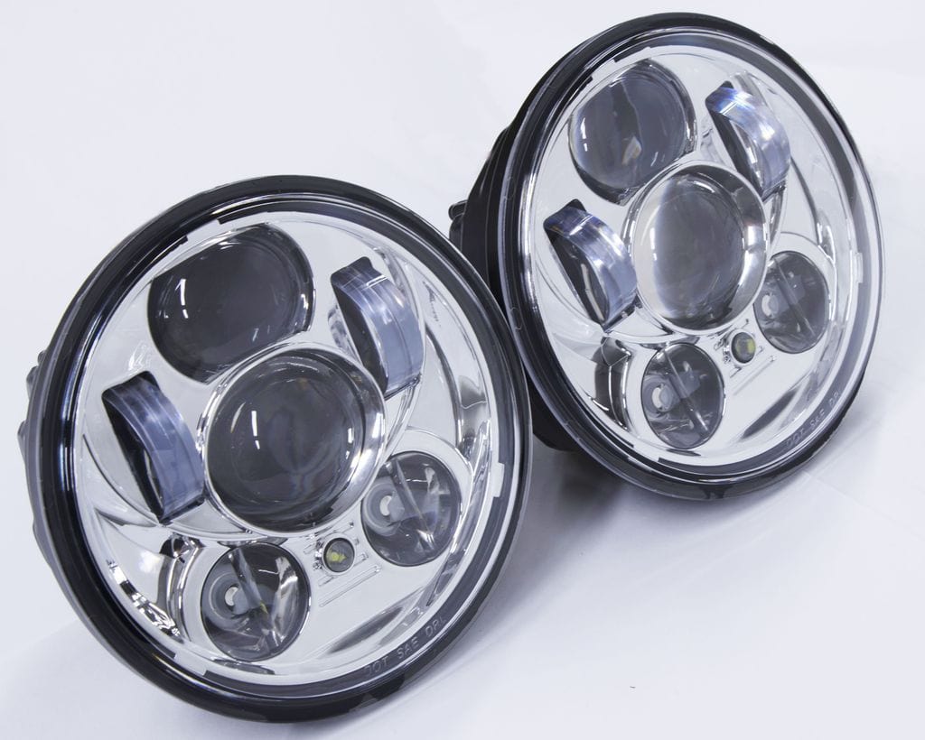 Motorcycle Headlights - Triumph Storm/Rocket III 100w LED Kit