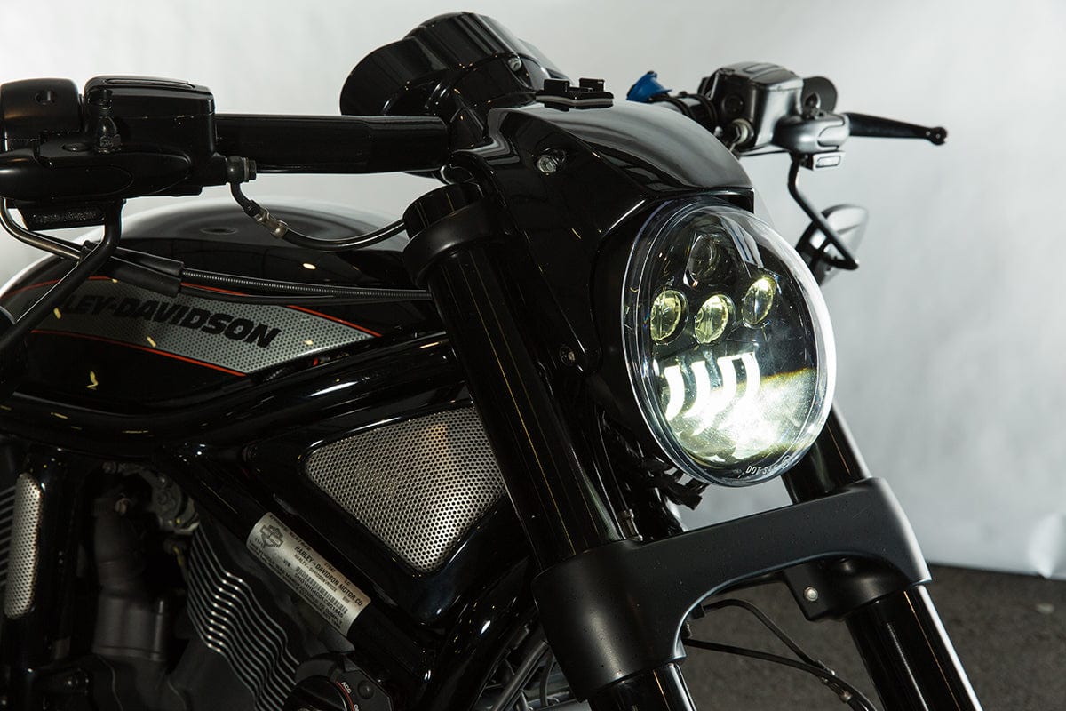 HogLights Australia Headlights VRSC/V-Rod HogLight with DRL