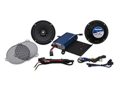 HogTunes Audio - Bundles Hogtunes G4 SG Kit-RM Amp/Speaker Kit - 2014 up Street Glide Models.