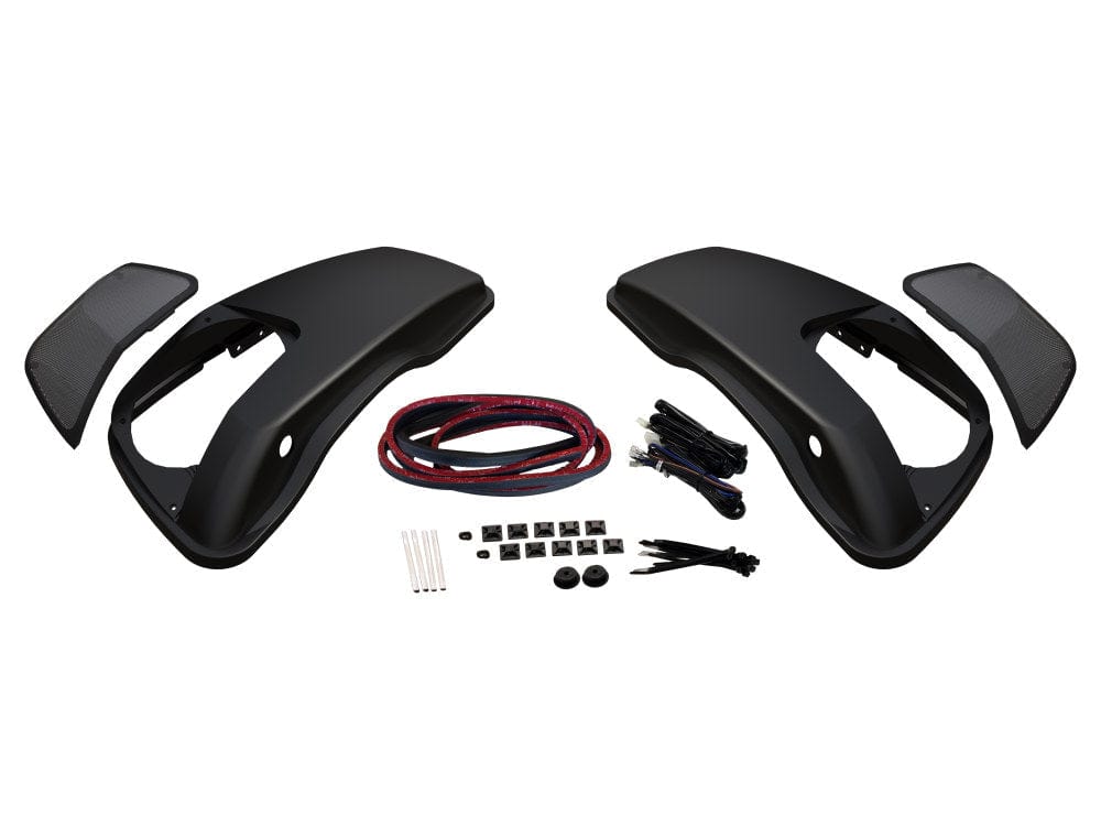 HogTunes Audio - Speakers Hogtunes Saddlebag Lids For 6x9's - Touring 2014 up