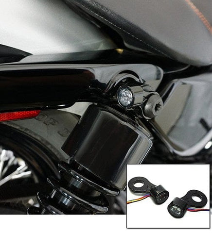 Mini Map Indicator For Riding Mini Round Shock Mount 3 in 1 Indicators | HogLights